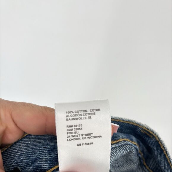 BDG Urban Outfitters High Rise Bootcut Distressed Jeans Women’s Size 24 - Picture 13 of 13